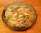 春野菜とアンチョビのパスタ作り方8写真