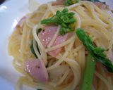 柚子こしょう爽快☆菜の花パスタ♪作り方14写真