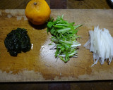 わかめと大根といよかんの酢の物作り方1写真