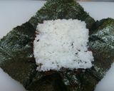 春の訪れ♪いかなごの釘煮でおにぎらず作り方3写真