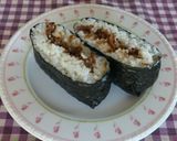 春の訪れ♪いかなごの釘煮でおにぎらず作り方7写真