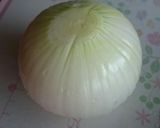 レンジで簡単！とろ～り新玉★ねぎ味噌がけ作り方1写真