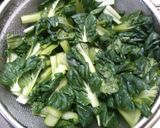 簡単♪ ターサイと 椎茸 卵の中華スープ作り方2写真
