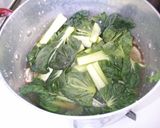 簡単♪ ターサイと 椎茸 卵の中華スープ作り方3写真