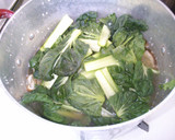 簡単♪ ターサイと 椎茸 卵の中華スープ作り方3写真