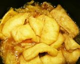 ヨシダソースで☆キャベツと油揚げの甘辛煮作り方6写真