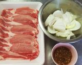 にんにく風味の生姜焼き♪作り方1写真