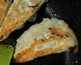 たたむだけ餃子☆今回は白菜&鶏ひき♬作り方7写真