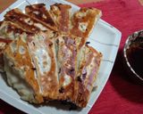 たたむだけ餃子☆今回は白菜&鶏ひき♬作り方8写真