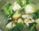 小松菜と白身魚のみぞれ煮作り方6写真