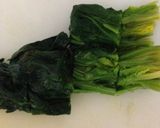 さっぱりほうれん草となめこのおろし和え作り方3写真