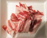 ナスと豚ばら肉のふんわり甘味噌炒め作り方2写真
