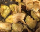 ナスと豚ばら肉のふんわり甘味噌炒め作り方8写真