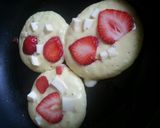 苺チーズのホットケーキ♡作り方2写真