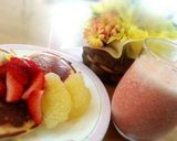苺チーズのホットケーキ♡作り方5写真