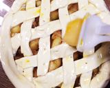 冷凍パイ生地で焼くアップルパイ作り方7写真