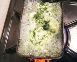 離乳食 小松菜と卵のだし汁煮作り方3写真