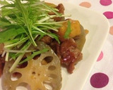 ごはんがすすむ♪レンコンと豚肉の甘辛炒め作り方6写真