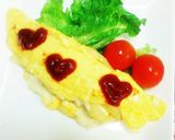 ⭐冷凍ポテトで簡単に☺チーズオムレツ⭐作り方7写真