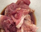 肉巻きおにぎり 豚ロース作り方1写真