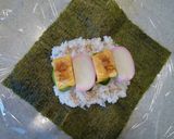 お花見弁当に♪かまぼこおにぎらず作り方2写真