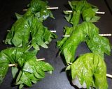 海老の 大葉 巻き揚げ ♬作り方3写真