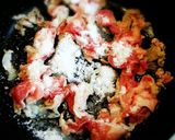 ☆わけぎの肉豆腐☆作り方2写真