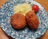 春キャベツでメンチカツ作り方4写真