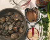 中華前菜　アサリとレモンと紹興酒作り方1写真