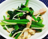 簡単 子供が喜ぶ！ほうれん草の炒め物作り方9写真