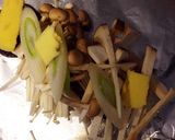 塩麹de鮭ときのこのバタぽん ホイル焼き作り方3写真