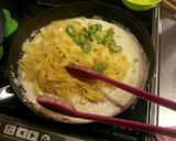 そら豆の熟成糀クリーム タリアテッレ作り方5写真