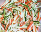 中華☆涼菜☆大根とひき肉の春雨サラダ作り方4写真