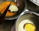 椎茸のクリームチーズフライ♪糖質オフ作り方4写真