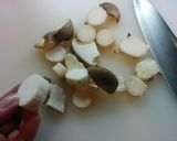 【図工料理】トマトジュースDEスープスパ作り方3写真