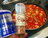 【図工料理】トマトジュースDEスープスパ作り方19写真