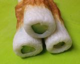 ちくわサンド（きゅうり＆コーンマヨ）作り方1写真