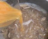 ♪干し貝柱＆椎茸のネギスープ♪作り方5写真