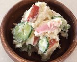 レンジで簡単！ポテトサラダwithりんご作り方4写真