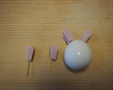 しその実としらすとうずらうさぎのお握らず作り方4写真
