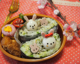 しその実としらすとうずらうさぎのお握らず作り方6写真