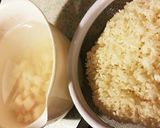 蓮根と鶏肉だけの中華風炊き込みご飯作り方1写真