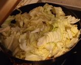 鶏肉と春キャベツの豆乳クリーム*作り方3写真