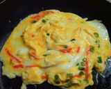 簡単☆お好み焼き風玉子焼き作り方2写真