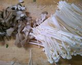 簡単♪ 蓮根 きのこ 鶏肉の とろみ煮!作り方2写真