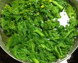 菜の花とアサリの白ワイン蒸し作り方1写真