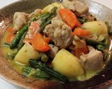 一品でお腹満足♪鶏肉のカレークリーム煮作り方3写真
