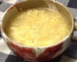 ☆玉水 ふんわりたまごスープ　ごま油入り作り方4写真