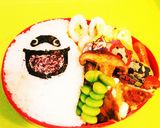 簡単ウィスパーキャラ弁作り方2写真