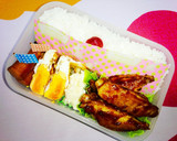弁当のおかずに♡簡単手羽中甘辛焼き作り方4写真